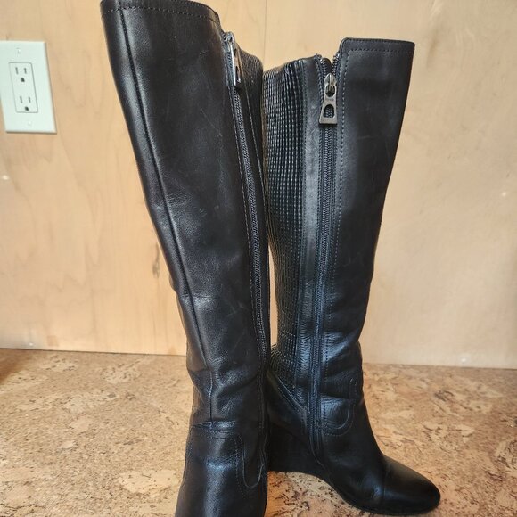 RUDSAK Leather Tall Wedge Boot - Picture 5 of 6